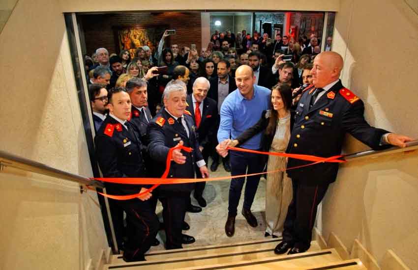 Bomberos de Quilmes inauguraron su salón de eventos