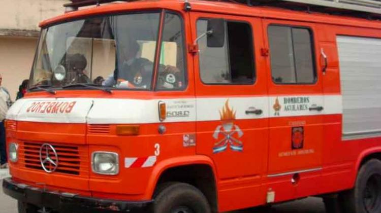 Bomberos de Aguilares fueron apedreados Bomberos de Aguilares fueron apedreados
