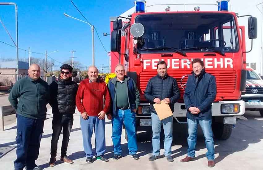 Bomberos Voluntarios de Almafuerte sumó una unidad