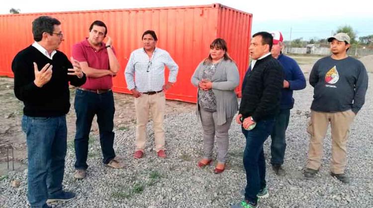 En Orán se construye un centro de entrenamiento para bomberos