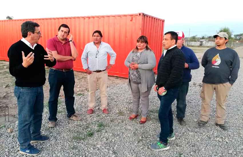 En Orán se construye un centro de entrenamiento para bomberos