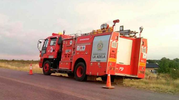 Bomberos Voluntarios de La Adela sin operatividad