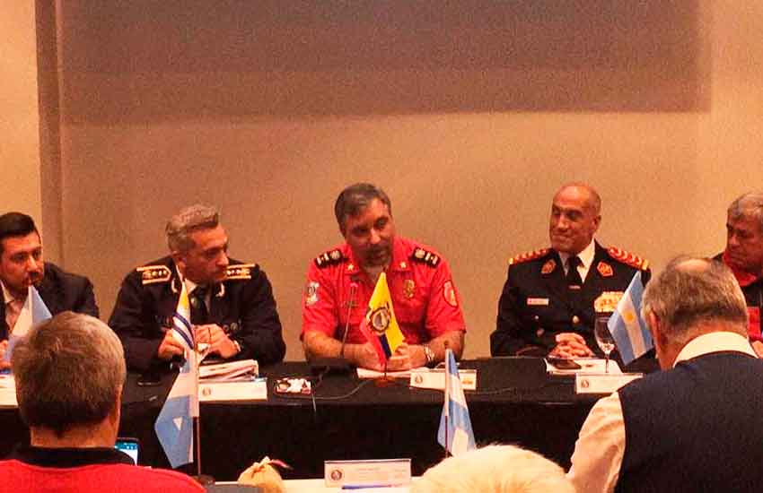 Nuevo Presidente en la Organización de Bomberos Americanos