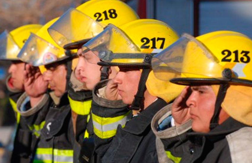 Bomberos de Chubut realizarán un sirenazo frente a Casa de Gobierno