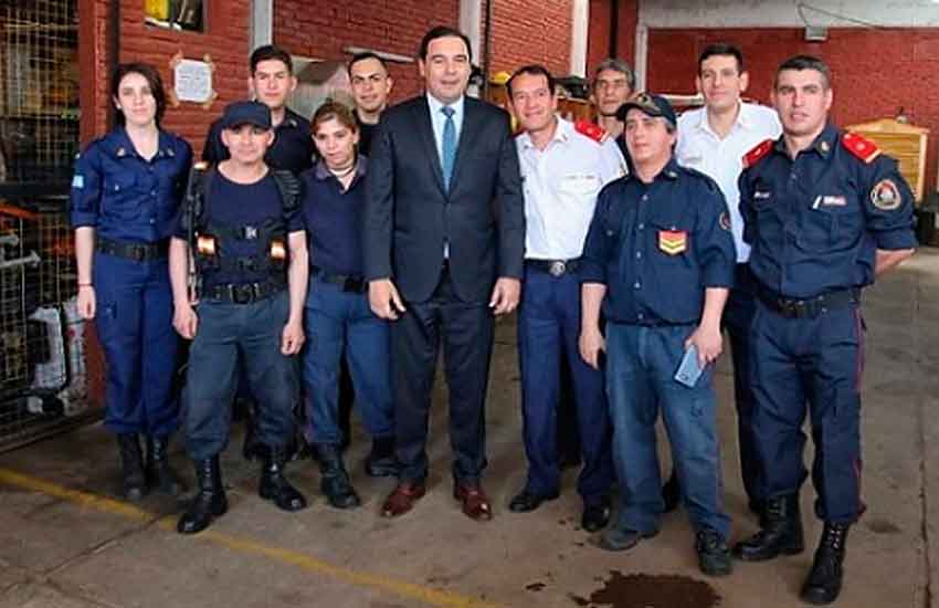 Bomberos Voluntarios de Paso de los Libres recibió Subsidio