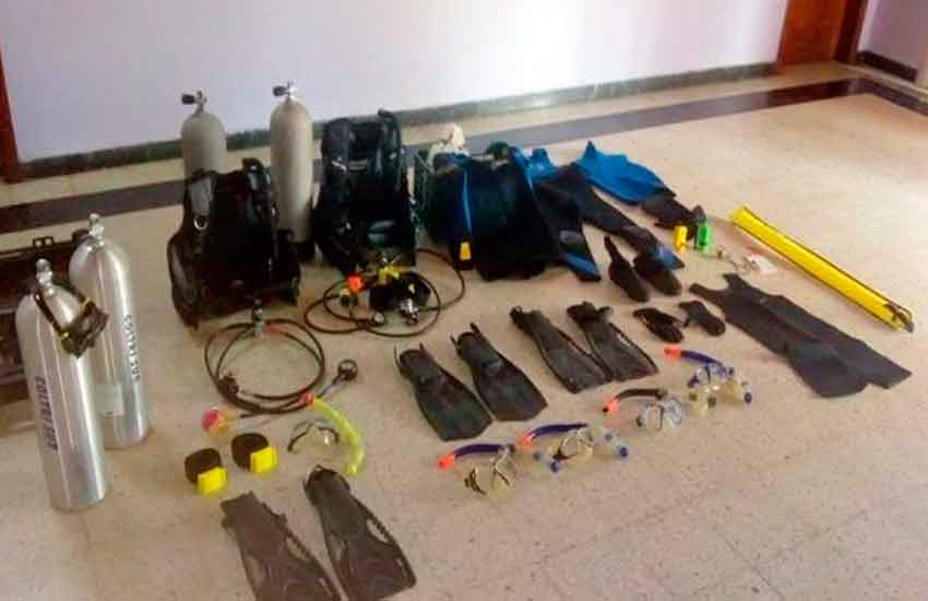 Bomberos Voluntarios adquirió equipamiento de buceo