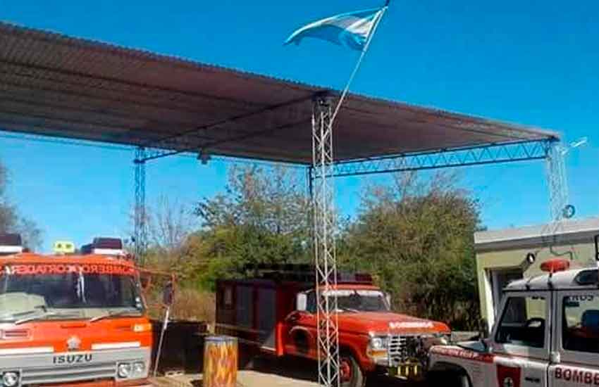 Le robaron a los Bomberos de Cortaderas