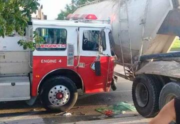 Accidente deja un Bombero Voluntario fallecido y tres heridos