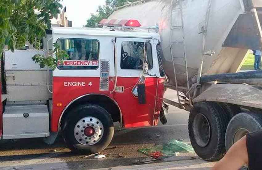 Accidente deja un Bombero Voluntario fallecido y tres heridos