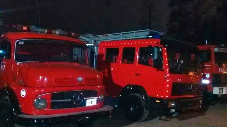 Se entregó un aporte a Bomberos de Federación Se entregó un aporte a Bomberos de Federación