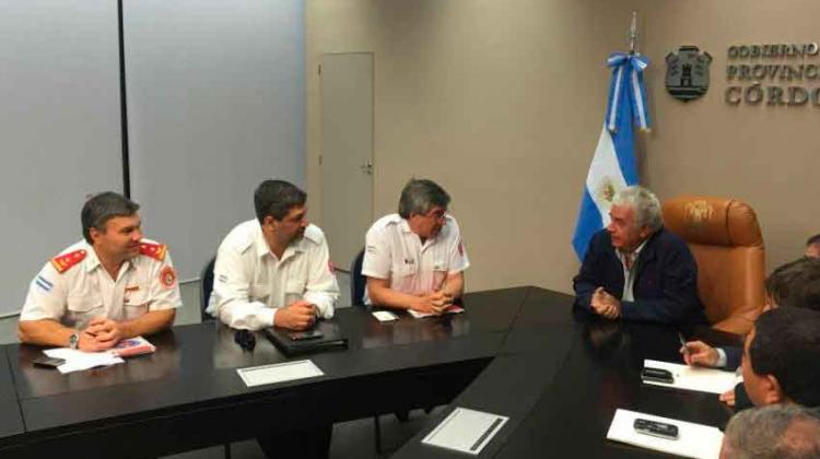 Conmovedora carta de los Bomberos por la muerte de De la Sota Conmovedora carta de los Bomberos por la muerte de De la Sota