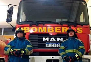 Distinción honorifica a los Bomberos Voluntarios de La Boca