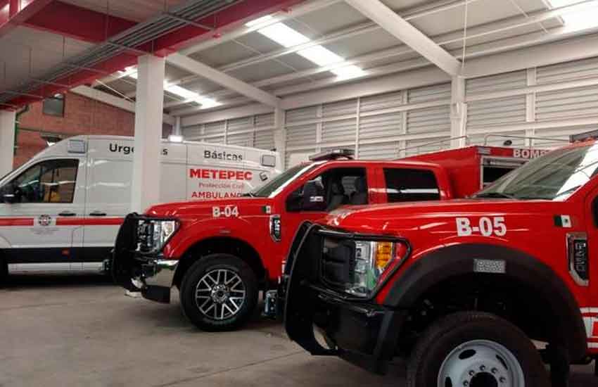 Inauguran nueva estación de Bomberos en Metepec