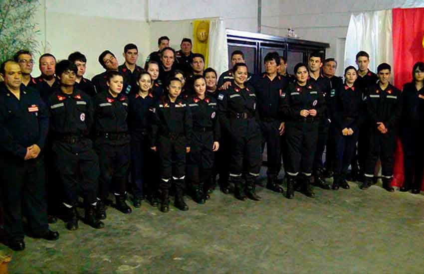 Bomberos de Carabelas celebró su 26° aniversario