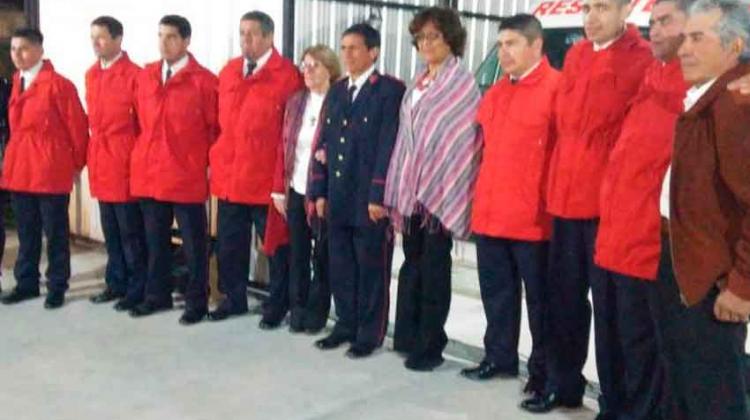 Inauguraciones en Bomberos Voluntarios de Luis Beltrán