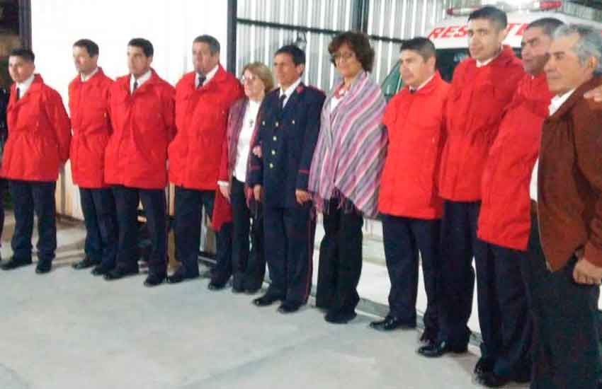 Inauguraciones en Bomberos Voluntarios de Luis Beltrán