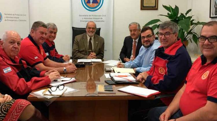 Tercera reunión entre Bomberos y el Ministerio de Seguridad Tercera reunión entre Bomberos y el Ministerio de Seguridad