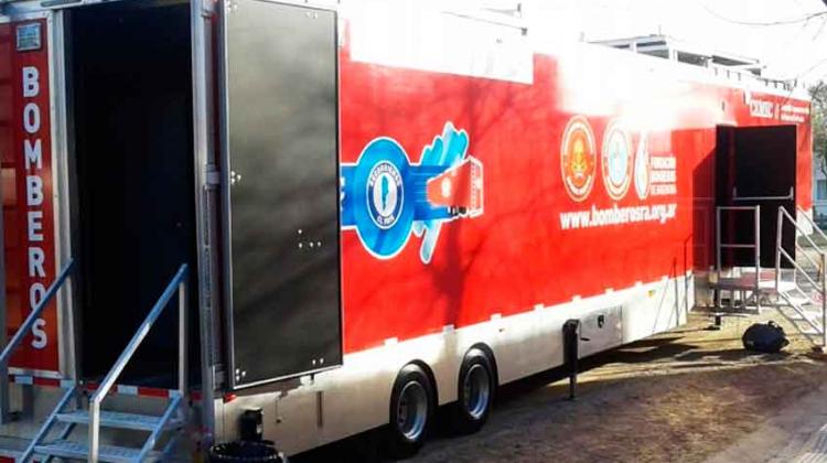 Bomberos en Mina Clavero se capacitarán con un moderno simulador Bomberos en Mina Clavero se capacitarán con un moderno simulador