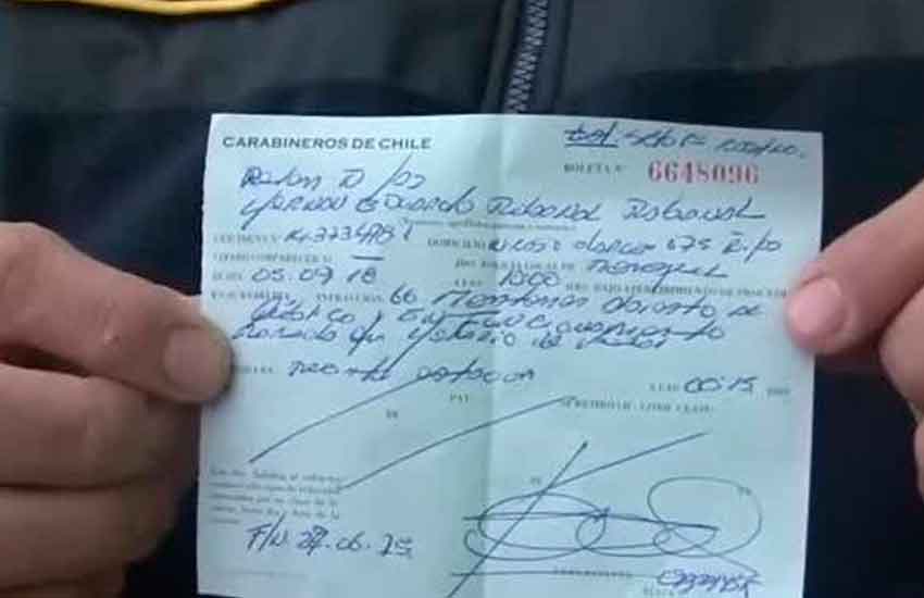 Carabineros cursó un parte a bomberos cuando realizaban una fonda