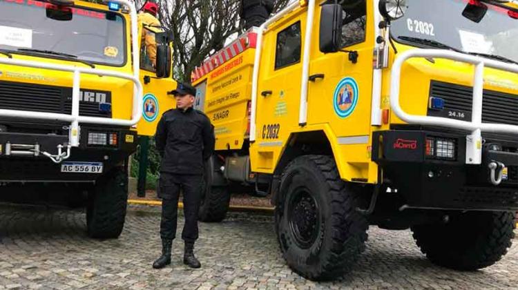 Autobombas para el Sistema Federal de Manejo del Fuego