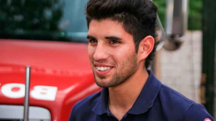 El bombero sanjuanino contó detalles del rescate de la bebé El bombero sanjuanino contó detalles del rescate de la bebé