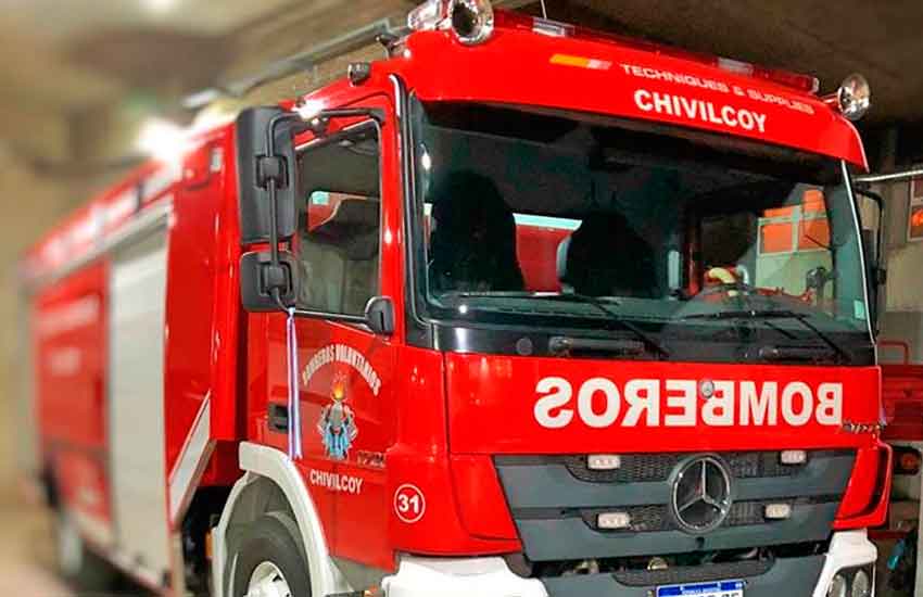 Nueva unidad de los Bomberos Voluntarios de Chivilcoy