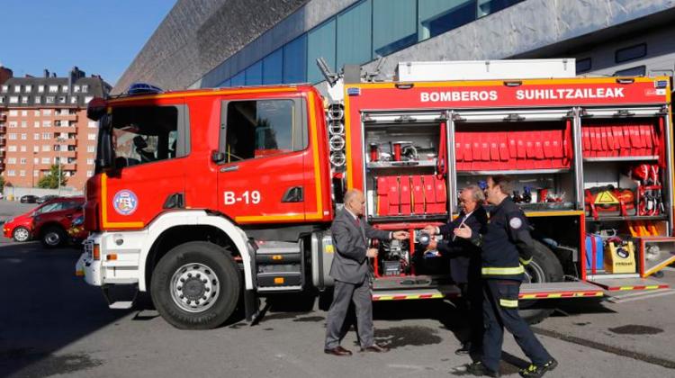 Los bomberos de Bilbao renuevan su flota de vehiculos