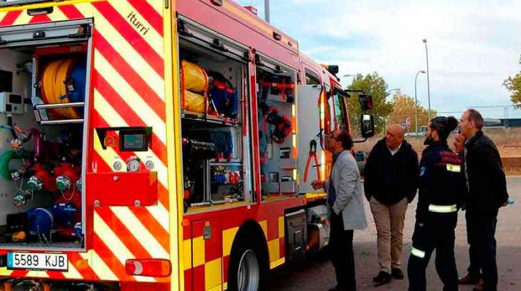 Nuevo camión para los Bomberos en El Moncayo Nuevo camión para los Bomberos en El Moncayo