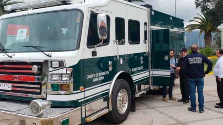 Nuevos carros para las regiones de O’Higgins y Valparaíso