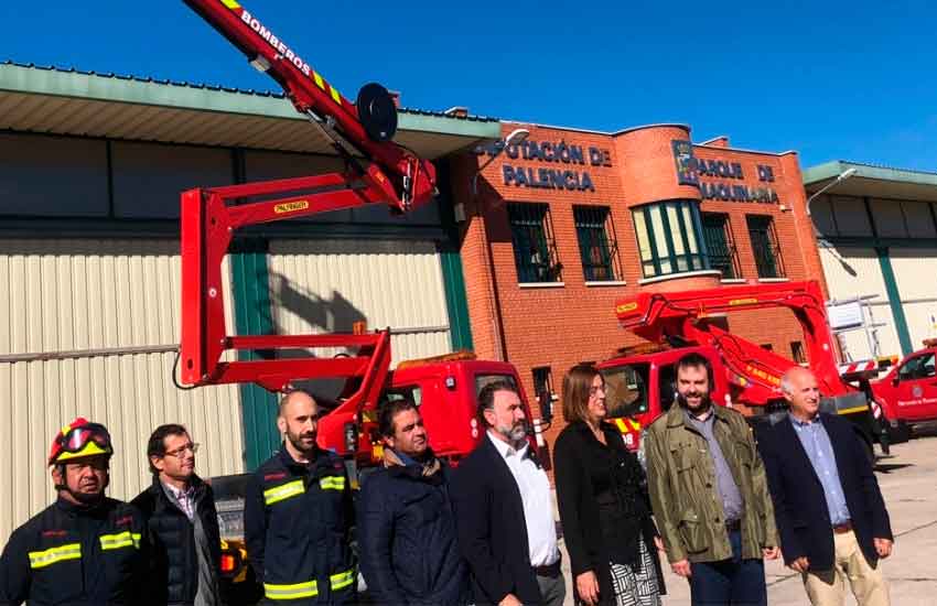 Dos nuevos unidades de rescate en altura para bomberos