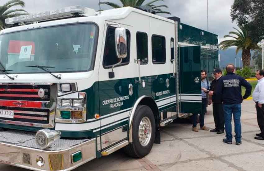 Nuevos carros para las regiones de O’Higgins y Valparaíso