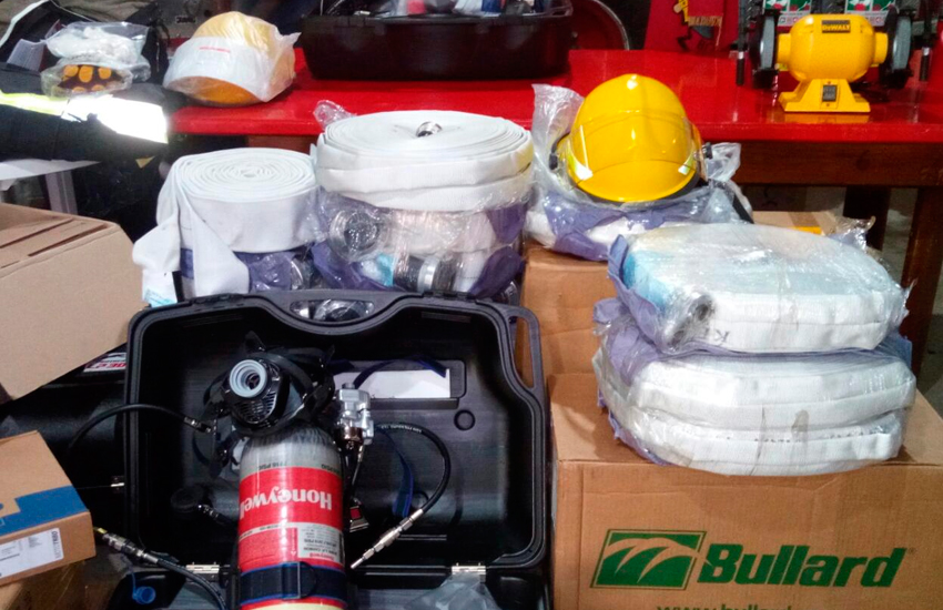 Bomberos Voluntarios de El Bolsón suma equipamiento