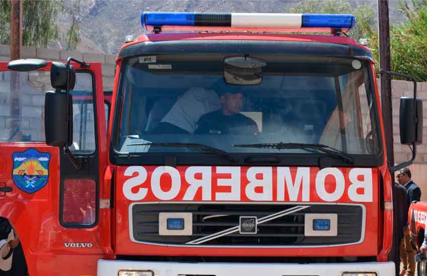 Nueva autobomba de Bomberos Voluntarios de Tilcara