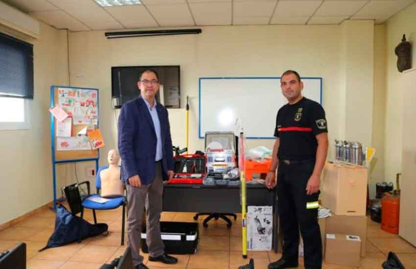 Nuevo material de seguridad para Bomberos en Benalmádena