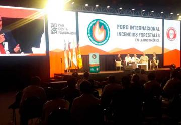 Comenzó el Foro Internacional de Internacional de Incendios Forestales