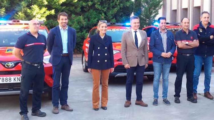 Tres nuevos vehículos para los Bomberos de La Rioja