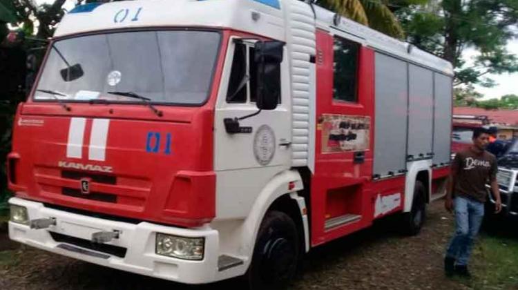 Bomberos de Nueva Segovia cuentan con nueva unidad Bomberos de Nueva Segovia cuentan con nueva unidad