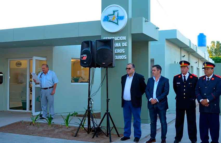 Inauguraron sede de Federación Pampeana