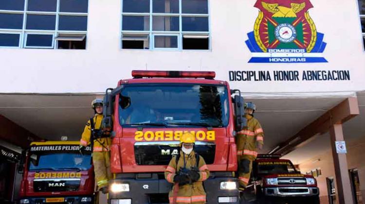 Día del Bombero en Honduras