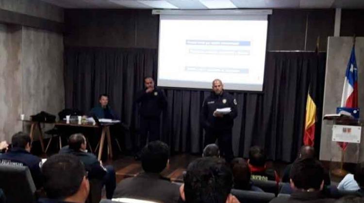Bomberos de Talcahuano se capacitan con certificación internacional Bomberos de Talcahuano se capacitan con certificación internacional