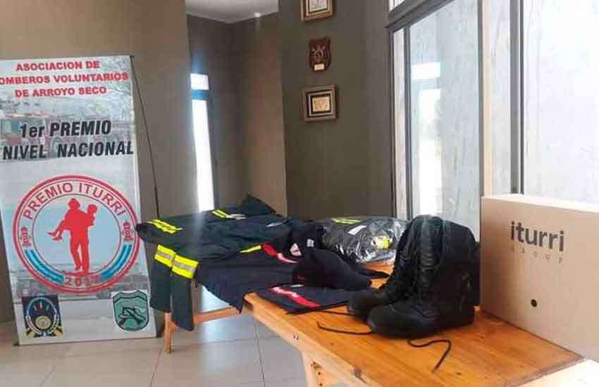 Nuevos equipos para Bomberos de Arroyo Seco