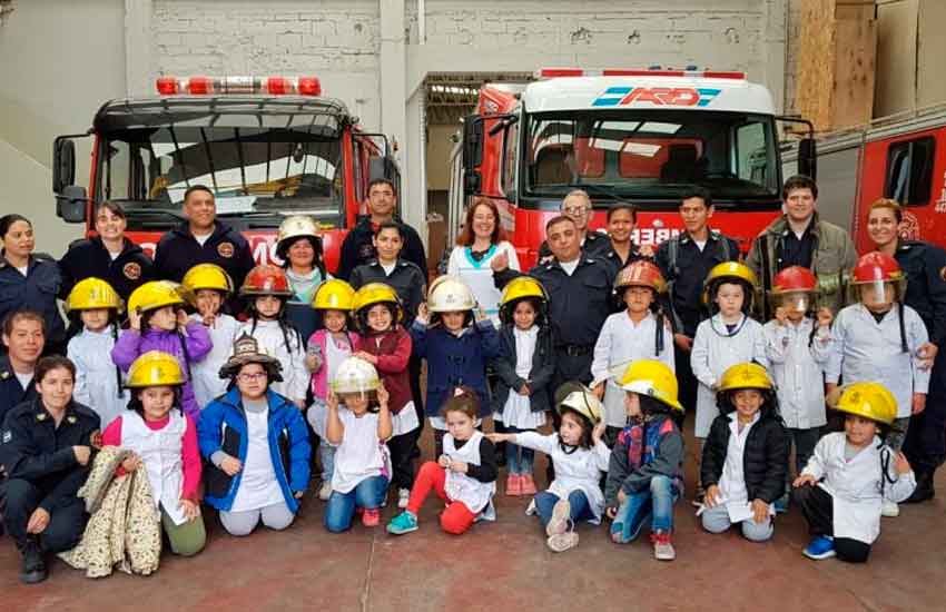 Comenzó el proyecto “El Bombero, mi amigo”