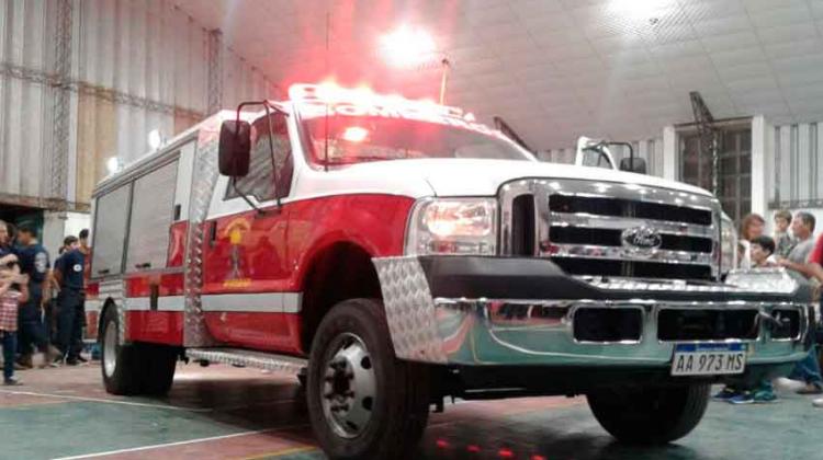 Nueva unidad de Bomberos de San Andrés de Giles Nueva unidad de Bomberos de San Andrés de Giles