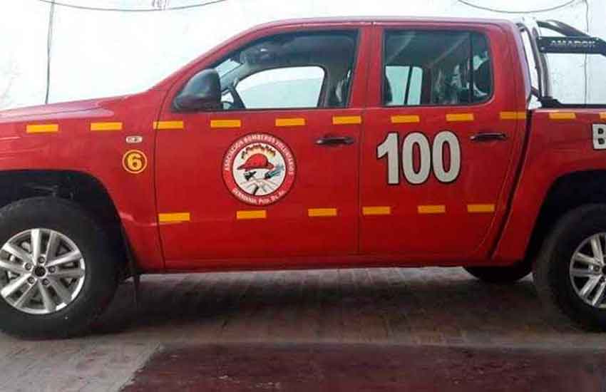 Bomberos Voluntarios de Germania incorporaron nuevo vehículo