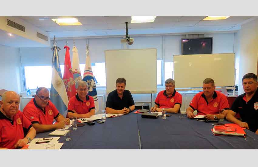 Reunión de la Mesa Ejecutiva del Consejo de Bomberos Voluntarios