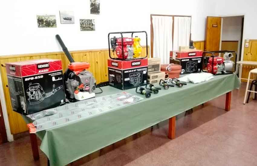 Valioso equipamiento para los Bomberos Voluntarios