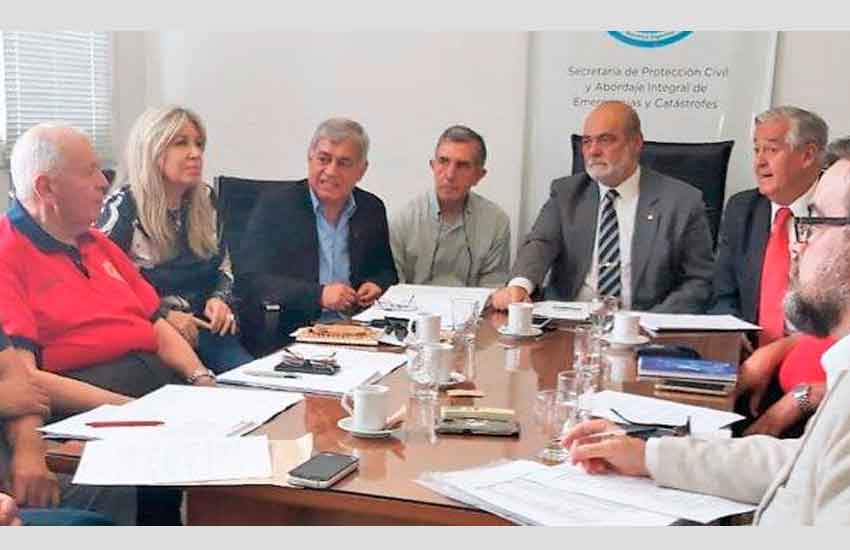 Avances de gestión junto a la Secretaría de Protección Civil