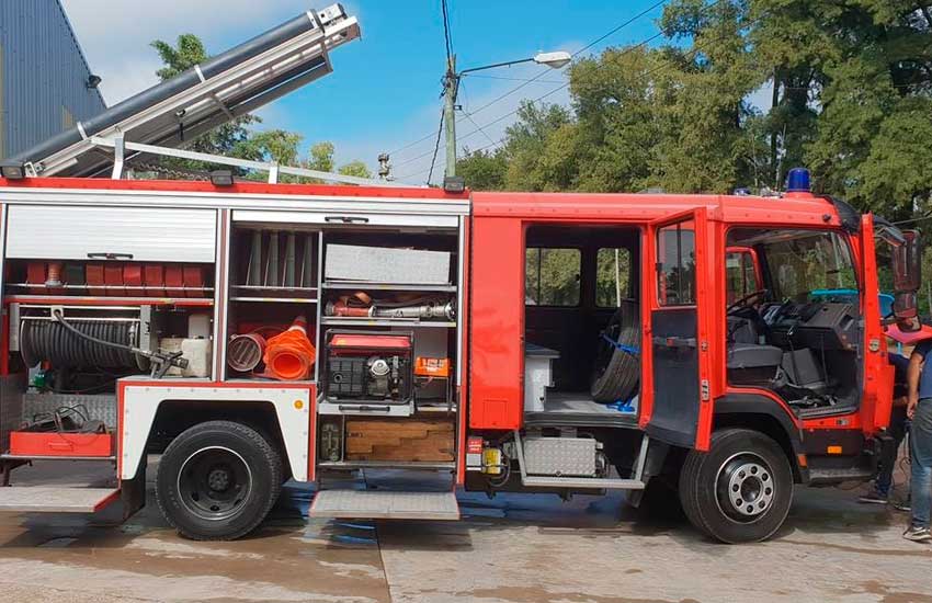 Nueva unidad de Bomberos Voluntarios Buchardo