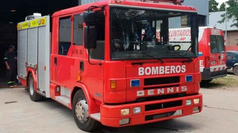 Nueva Unidad para los Bomberos Voluntarios de Stroeder