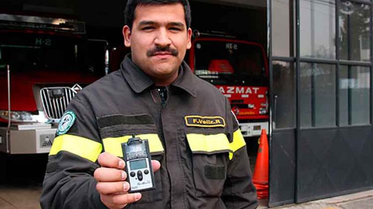 Bomberos de Temuco puso en servicio detector de cianuro